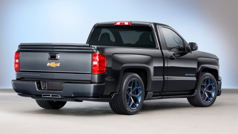 Illustration for article titled The 420 HP Chevrolet Silverado Cheyenne Is The V8 Trucklet You Need